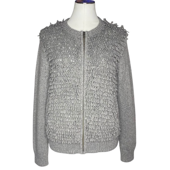 Madewell Fringe Loop Cardigan Sweater - Picture 2 of 12